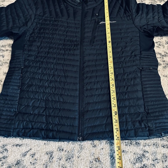 Eddie Bauer First Ascent MicroTherm Storm Down Jacket Large Puffer Coat - Picture 5 of 10